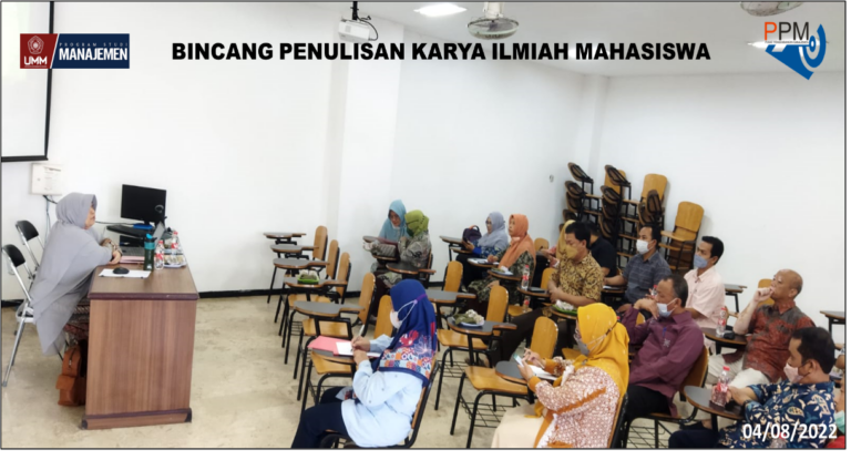 Akademisi Prodi Manajemen “Bincang Penulisan Karya Ilmiah Mahasiswa”