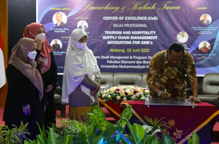 Manajemen UMM Launching Center of Excellence (CoE) sebagai Tambah Kelas Unggulan