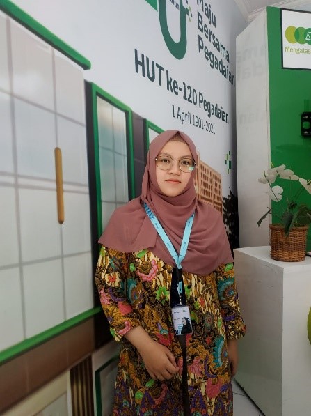 Mahasiswi Manajemen UMM Mengikuti PPMB FHCI BUMN di Penggadaian