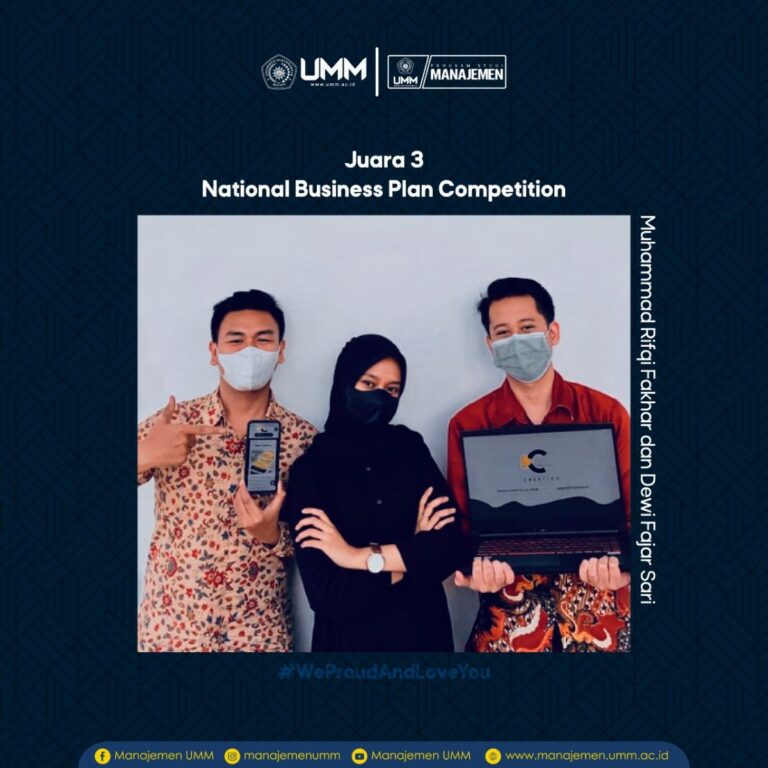Lucid Team Raih Juara 3th National Business Plan Competition