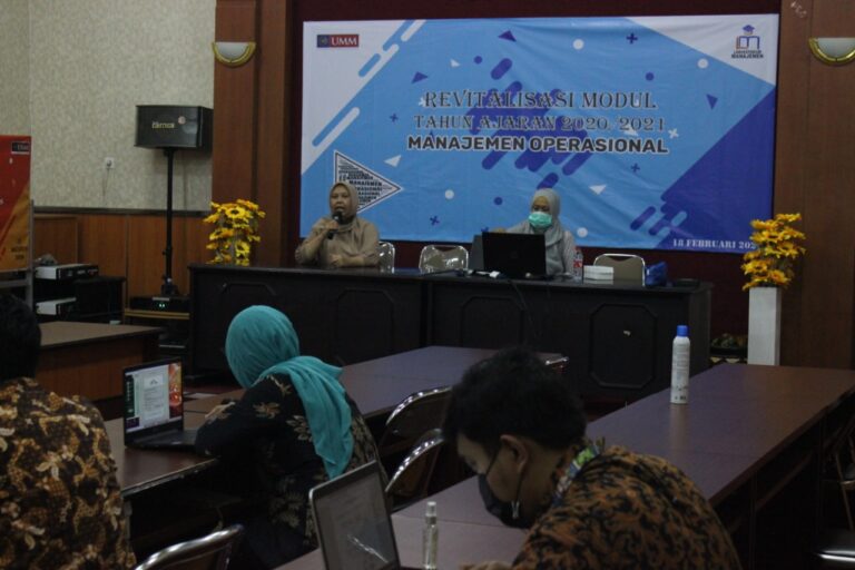 Revitalisasi Modul Manajemen Sumber Daya Manusia dan Manajemen Operasional oleh Lab Manajemen