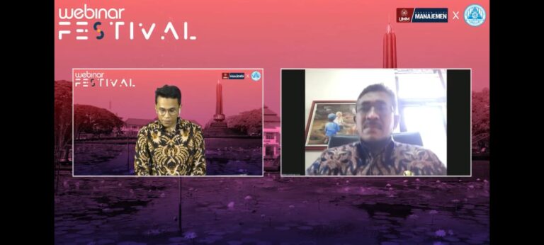 Webinar Festival “Digitalisasi Pariwisata di Kala Pandemi”
