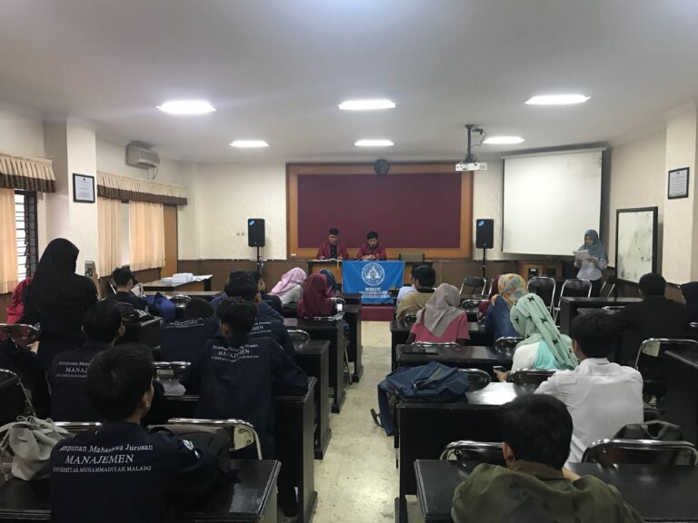 HMJ Manajemen Adakan LPJ Fungsionaris Periode 2017/2018