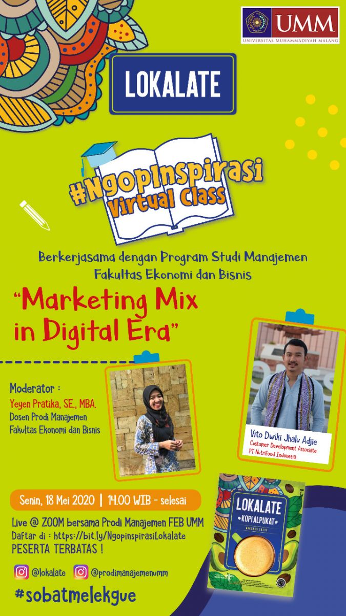 Di Tengah Pandemik, Prodi Manajemen Gelar Webinar