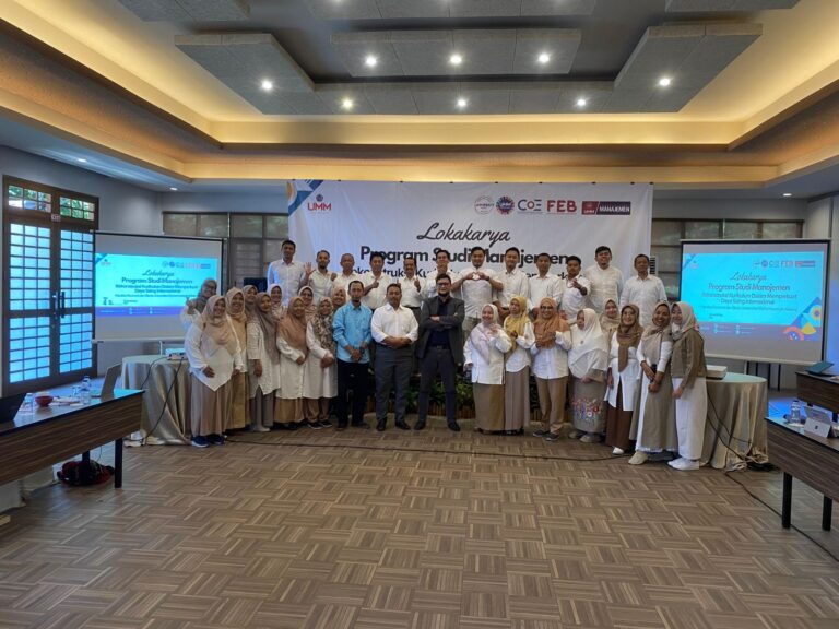 Lokakarya Prodi Manajemen, Dorong Rekonstruksi Kurikulum untuk Meningkatkan Daya Saing Internasional