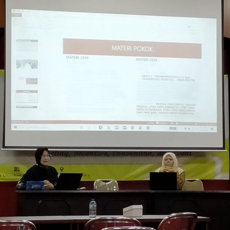 Revitalisasi Modul Pengantar Manajemen Menjadi Modul Meeting,Incentive,Convention dan Exhibition (MICE)