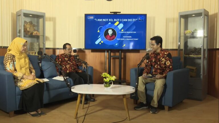 Sambut Praktikum Pengantar Manajemen,Laboratorium Manajemen Gelar Webinar