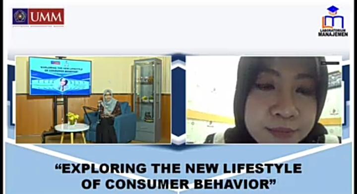 “Exploring The New Lifestyle of Consumer Behaviour”,Tema Webinar Praktikum Perilaku Konsumen