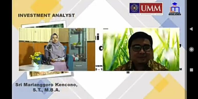 Persiapkan Praktikum Teori Portofolio dan Analisis Investasi Laboratorium Manajemen Gelar Webinar
