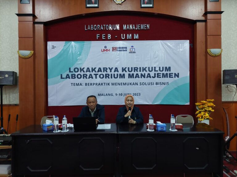 Lokakarya Kurikulum Laboratorium Manajemen FEB UMM Berlangsung Sukses