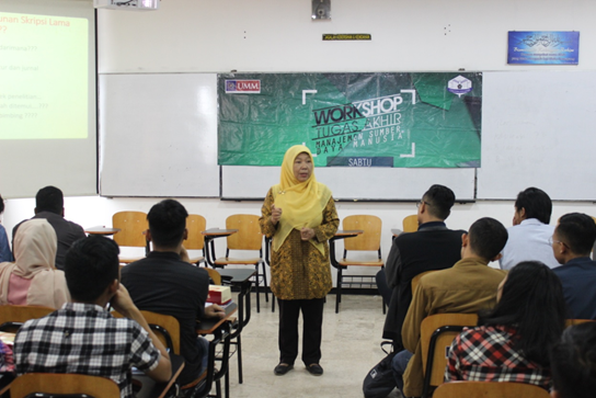 Workshop TA: Prodi Manajemen Maksimalkan Kemampuan Mahasiswa Dalam Pelenitian