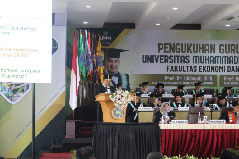 Pengukuhan Guru Besar Prof. Dr. Widayat, M.M: Pilar Pendidikan dan Inovasi di Bidang Pemasaran