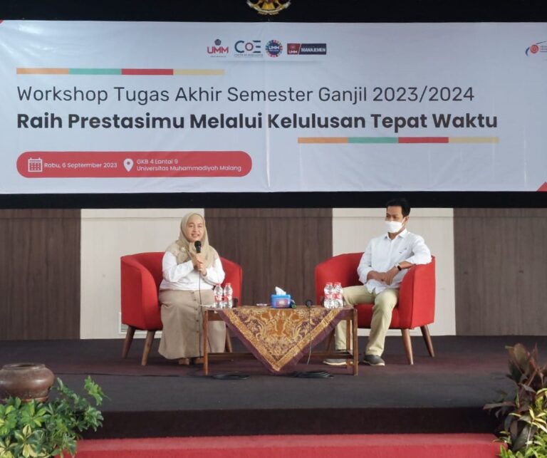 Dorong Mahasiswa Lulus Tepat Waktu: Prodi Manajemen FEB UMM Mengadakan Workshop Tugas Akhir dan Analisis Data
