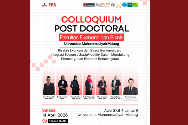 Bangga! Tiga Srikandi Ph.D. Jebolan Mancanegara Siap ‘Gebrak’ Panggung Colloquium Post Doctoral FEB UMM Besok!