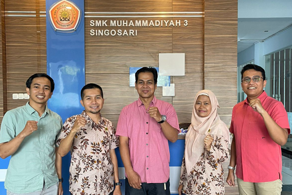 Perkuat Jejaring Pendidikan, Prodi Manajemen UMM Kunjungi SMK Muhammadiyah 3 Singosari