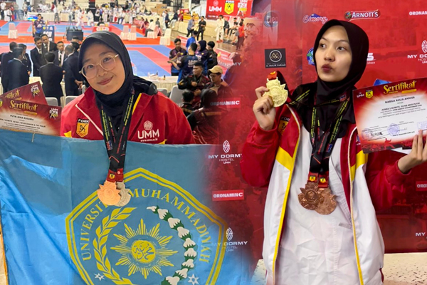 Kembali Berjaya: Putri Gina dan Nabila Aulia Raih Podium di Piala Rektor 2026
