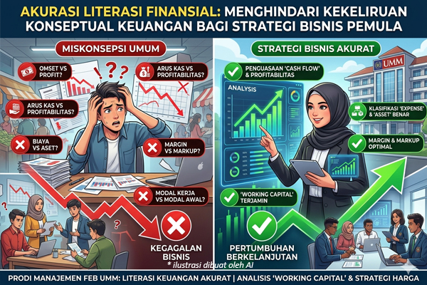 Akurasi Literasi Finansial: Menghindari Kekeliruan Konseptual Keuangan bagi Strategi Bisnis Pemula