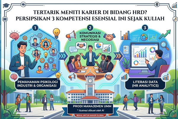 Tertarik Meniti Karier di Bidang HRD? Persiapkan 3 Kompetensi Esensial Ini Sejak Kuliah