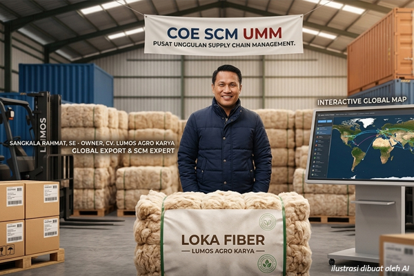 Buka Wawasan Pasar Global, CoE SCM Manajemen UMM Kupas Tuntas Strategi Ekspor dan Tantangan Supply Chain