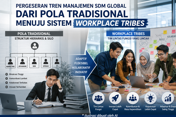 Pergeseran Tren Manajemen SDM Global: Dari Pola Tradisional Menuju Sistem Workplace Tribes