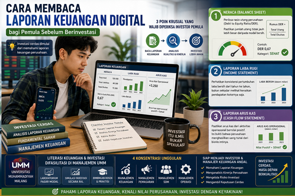 Cara Membaca Laporan Keuangan Digital bagi Pemula Sebelum Berinvestasi
