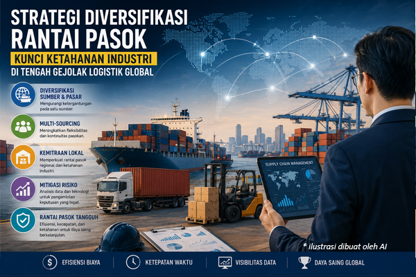 Strategi Diversifikasi Rantai Pasok: Kunci Ketahanan Industri di Tengah Gejolak Logistik Global